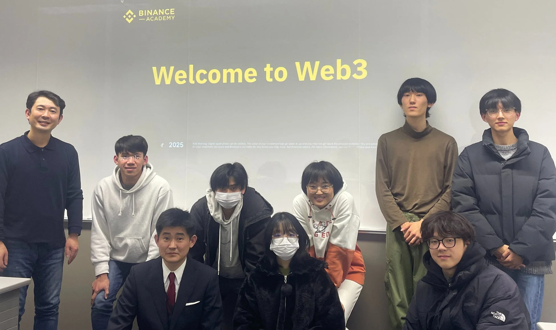 Web3教育イベントの集合写真