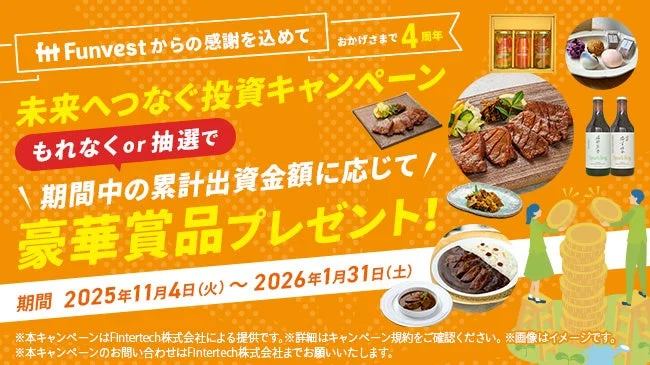 4周年記念キャンペーン