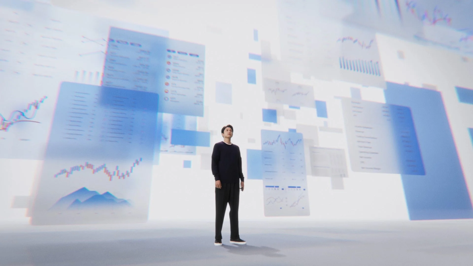 データに囲まれた内田篤人さん