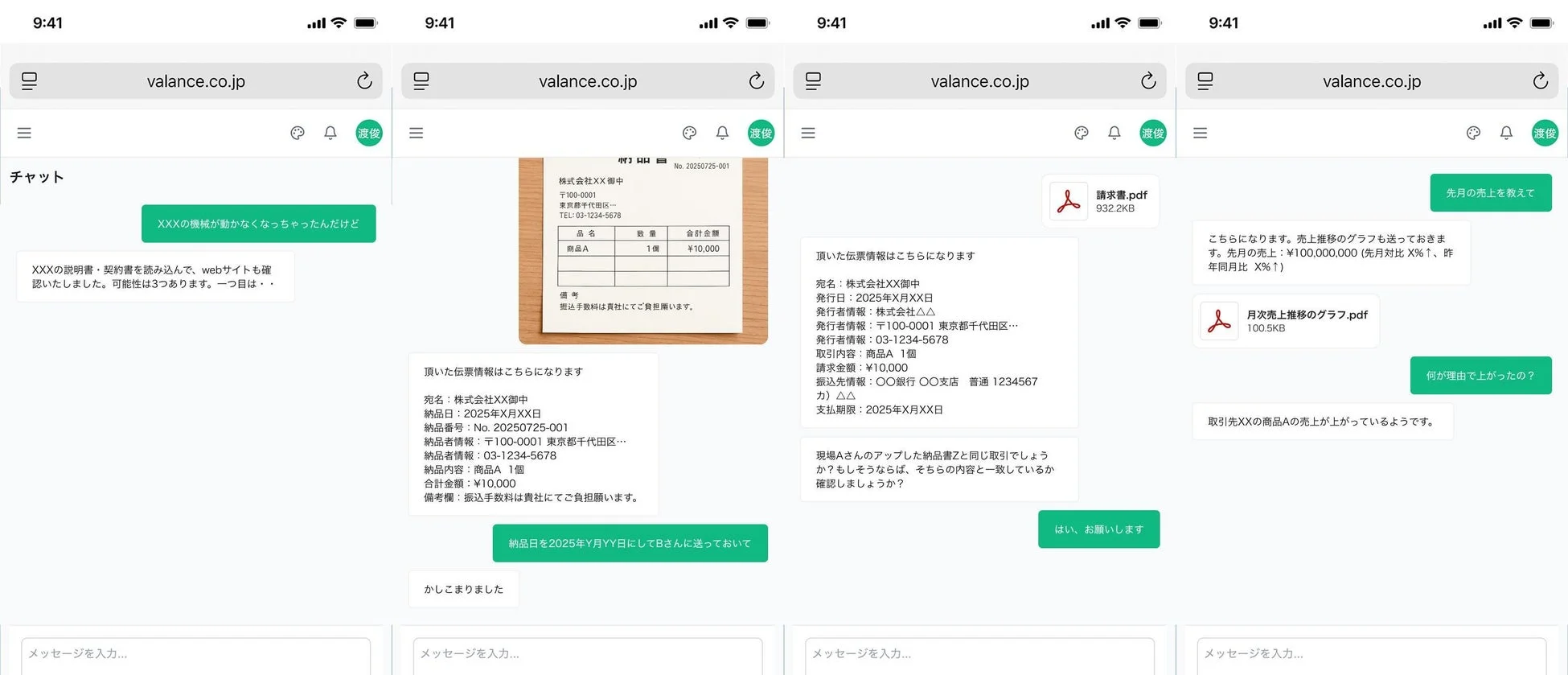VALANCE サービス概要