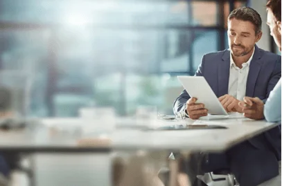 ビジネス会議の様子