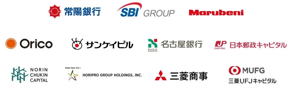 DS社の株主企業ロゴ